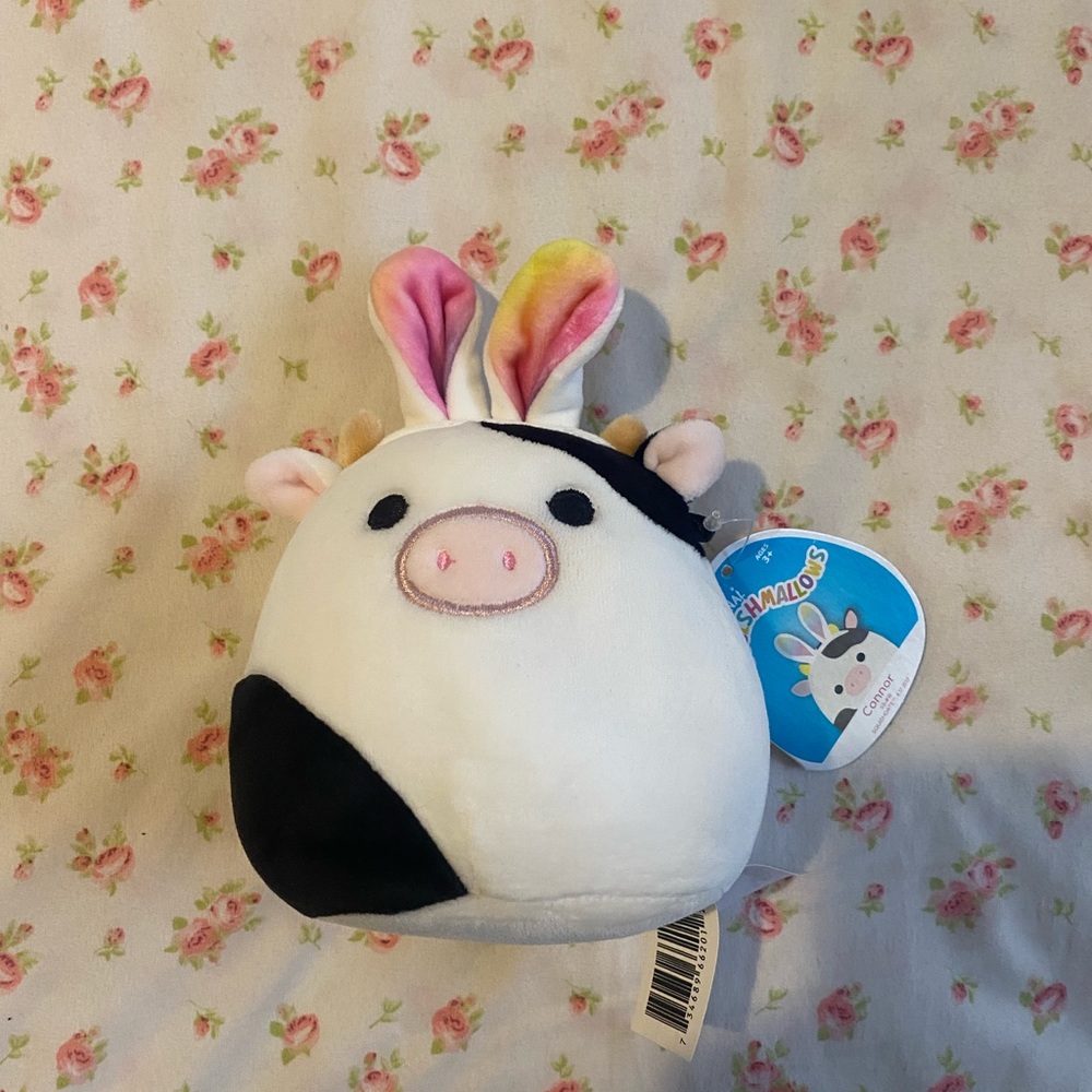 connor the cow easter squishmallow